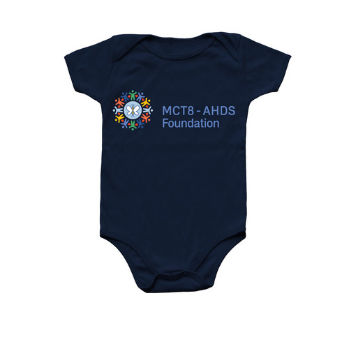 MCT8-AHDS Foundation Logo Gear, a Navy Infant Onesie