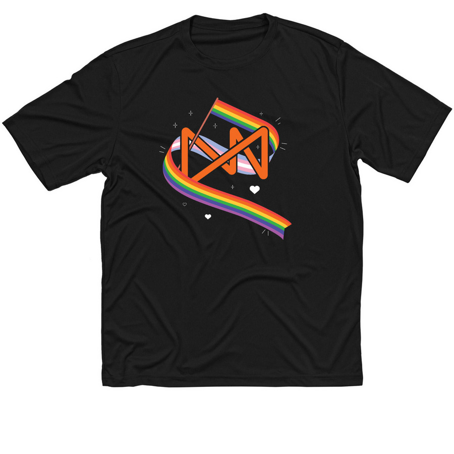 Vertafore Pride 2025 - Active Apparel, a Black Classic Performance Tee