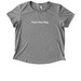 Train Your Dog., a Aluminum Grey Allmade Eco Triblend Women?s Scoop Neck Tee