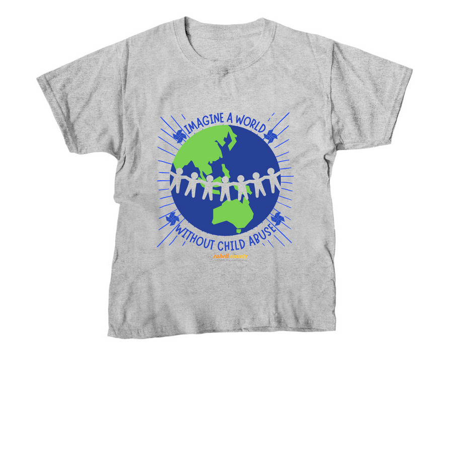 Child Abuse Awareness, a Sport Grey Youth Unisex Tee