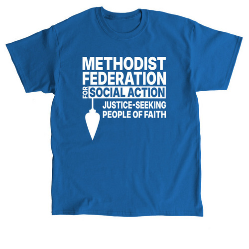 MFSA Justice-Seeking People of Faith, a Royal Classic Unisex Tee