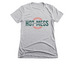 Classic Logo, a Dark Heather Grey Women's Slim Fit Tee