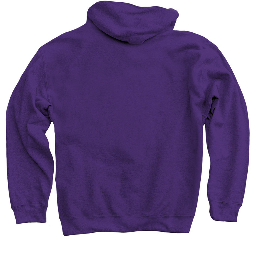Dakin Adoption Era (hoodie version), a Purple Pullover Hoodie (back-view)