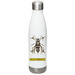Wild Hornets Orc-Gurgler Water Bottle, a White Stainless Steel Water Bottle