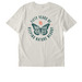 Monarch Butterfly ? Light (T-Shirt), a Natural Raw Stanley/Stella Unisex Creator 2.0 Tee (back-view)