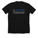Strength in the Struggle, a Solid Black Blend Premium Unisex Tee (back-view)