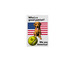 Dog Patriot yard flag, a White 12" x 18" Yard Flag