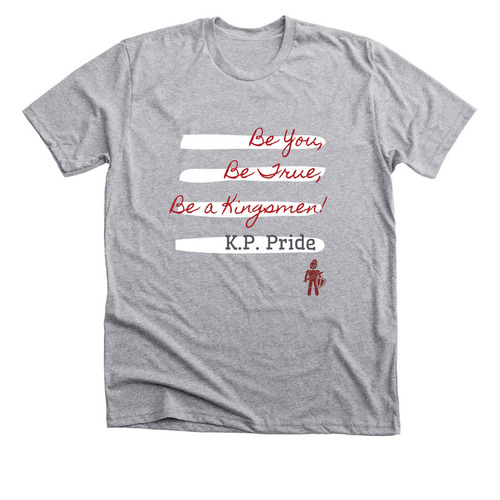 Help Show Your KP Pride!, a Athletic Heather Premium Unisex Tee