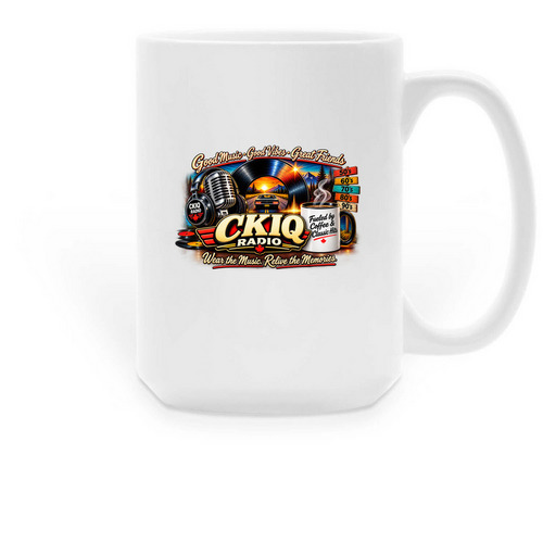 Morning Show Essential, a White Large Coffee Mug