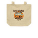 2026 Deltana Fair Totes, a Oyster Organic Cotton Tote Bag