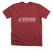 Vermont Atlas of Life, a Heather Canvas Red Premium Unisex Tee