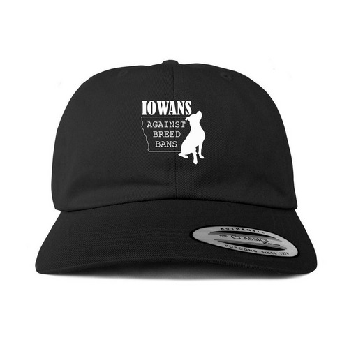 Iowans Against Breed Bans, a Black Printed Classic Baseball Cap