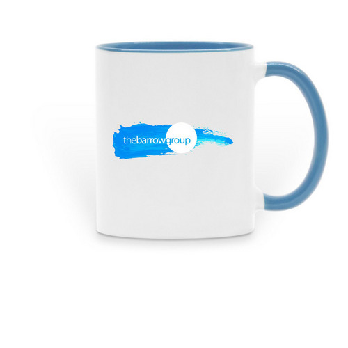 Barrow Group Mug&nbsp;, a Light Blue Two-Tone Ceramic Mug