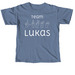 Team Lukas Apparel 2024, a Blue Jean Comfort Colors Unisex Tee