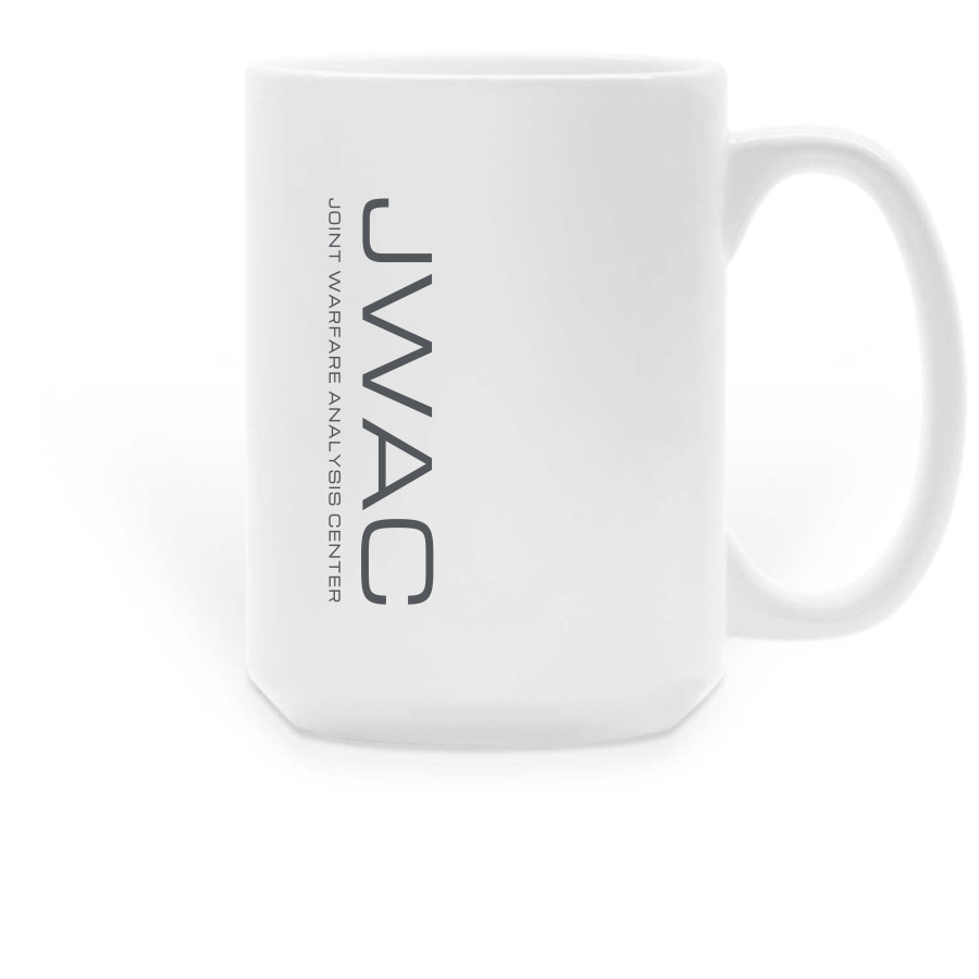 JWAC Mug, a White Large Coffee Mug
