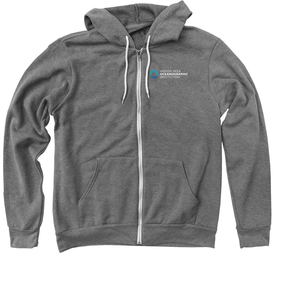 Sensory Ecology and Bioacoustics Lab, a Deep Heather Zip Up Hoodie