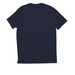 The Wooden Floor Logo Dark Gray, a Night Sky Navy Allmade Eco Triblend Unisex Tee (back-view)