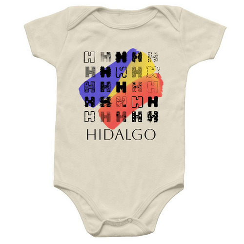 Hidalgo Onesie, a Natural Infant Onesie