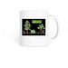 The Arb Trees mugs with color logo, a White Coffee Mug