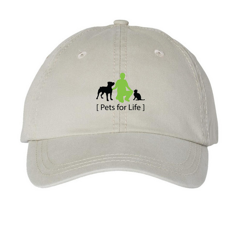 PFL Hats_Green and Black, a Stone Printed Pigment Dye Baseball Cap