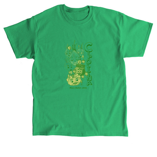 Mass Ballet presents Cipollina 2026, a Irish Green Classic Unisex Tee