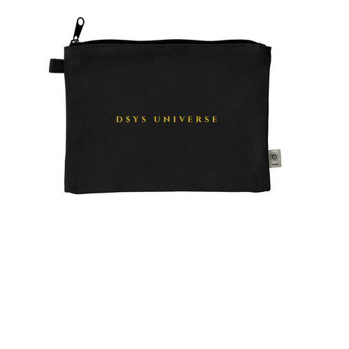 D$YS Utility Pouch, a Black 9"x7" Hemp Blend Pouch