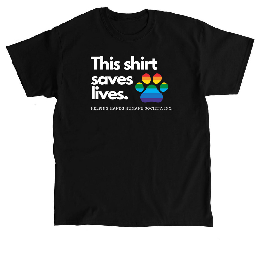 Saving Lives, a Black Classic Unisex Tee
