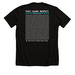 Tribal Museums, a Solid Black Blend Premium Unisex Tee (back-view)