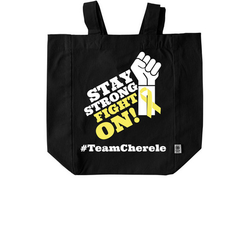 #JoinTheFight??, a Black Recycled Cotton Tote Bag