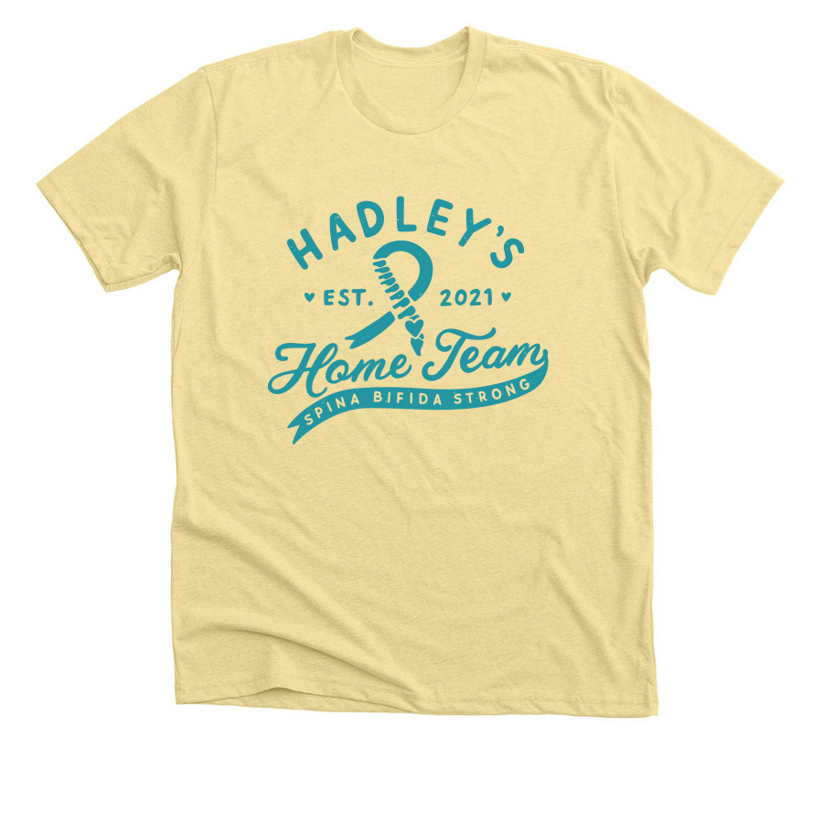 Hadley's Home Team, a Heather French Vanilla Premium Unisex Tee