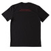 THE BASICS Spirit Wear, a Deep Black Allmade Heavyweight Recycled Cotton Tee (back-view)