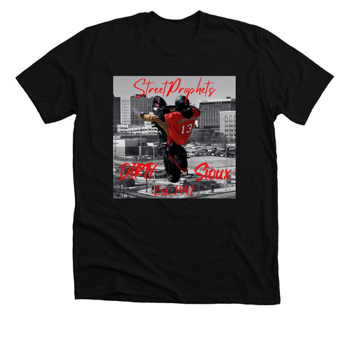 Skyline logo&nbsp;, a Solid Black Blend Premium Unisex Tee