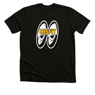 HOUND EYES, a Solid Black Blend Premium Unisex Tee