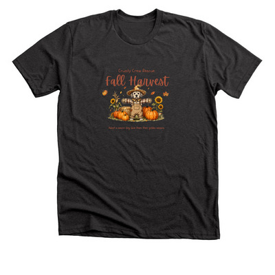 Fall Harvest T-shirts, a Dark Grey Heather Premium Unisex Tee