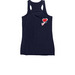 Classic&nbsp;LRRF Logo Dark Tanks, a Navy Women's Racerback