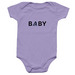 Algo baby logomark onesie, a Lavender Infant Onesie