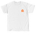 For Every Orphan - Orange Text, a White Classic Unisex Tee