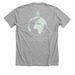 Arrows of the Truth, a Athletic Heather Premium Unisex Tee (back-view)
