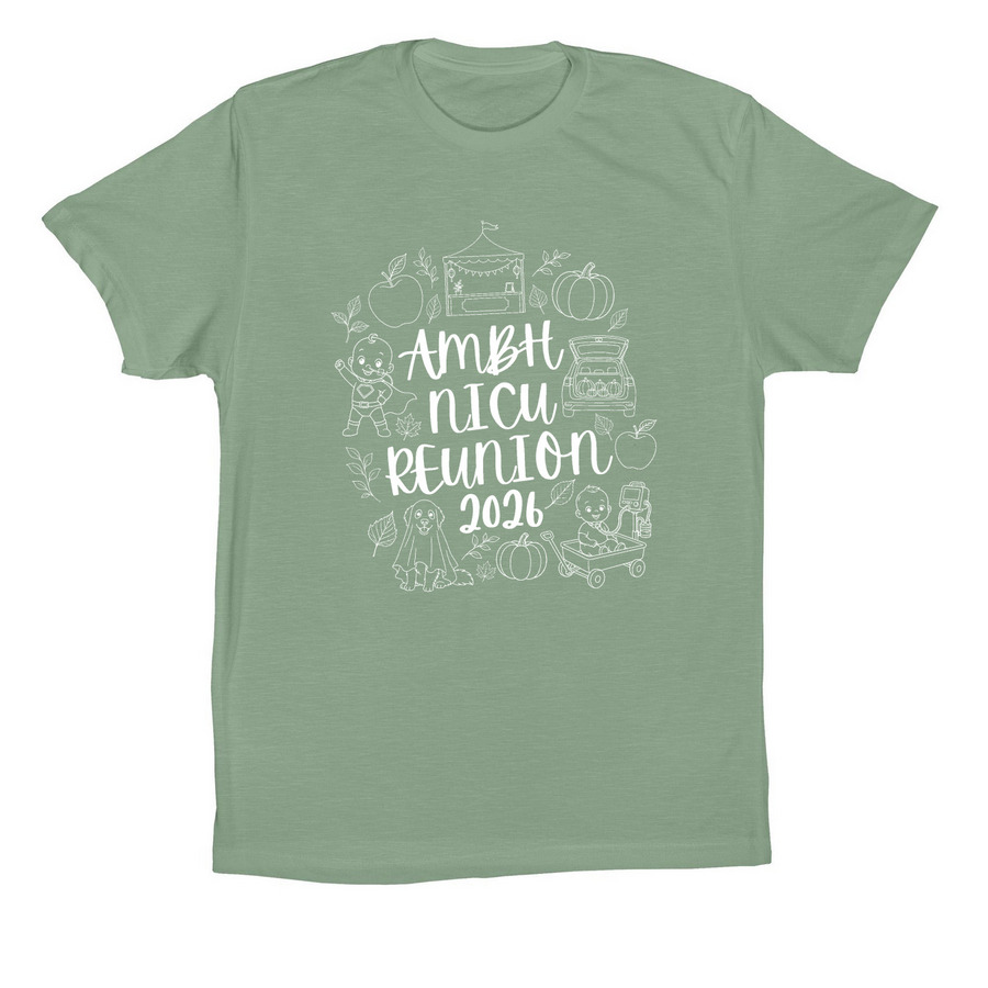 2026 NICU Reunion, a Sage Premium Cotton Tee