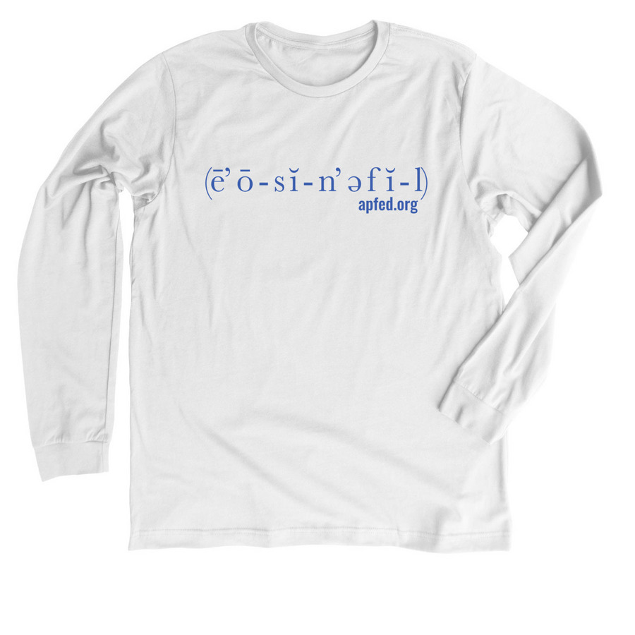 Eosinophil t-shirt, a Solid White Blend Premium Long Sleeve Tee