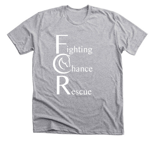 Fighting Chance Rescue Shirts, a Athletic Heather Premium Unisex Tee