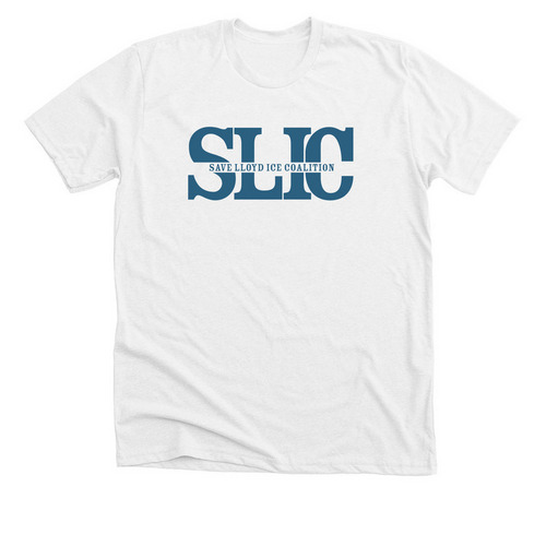 SLIC White Tee, a Solid White Blend Premium Unisex Tee