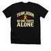 Team Jason Fighting Osteosarcoma, a Solid Black Blend Premium Unisex Tee