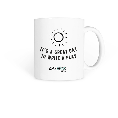 Write A Play Mug, a White Coffee Mug