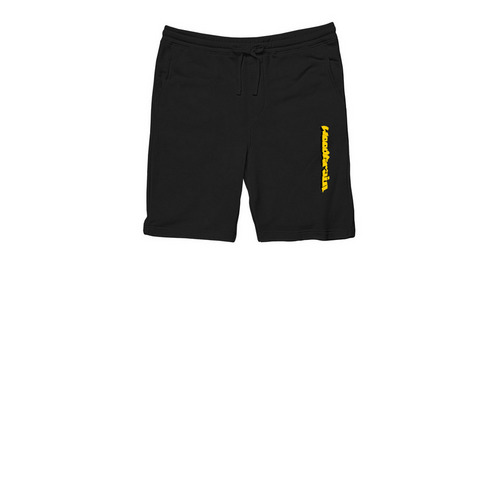 Woodgrain Shorts, a Black Midweight Fleece Shorts