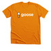 Orange Goose&nbsp;T-shirt, a Heather Orange Premium Unisex Tee
