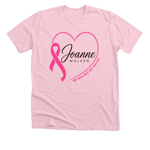 Joanne Walker, a Heather Pink Premium Unisex Tee