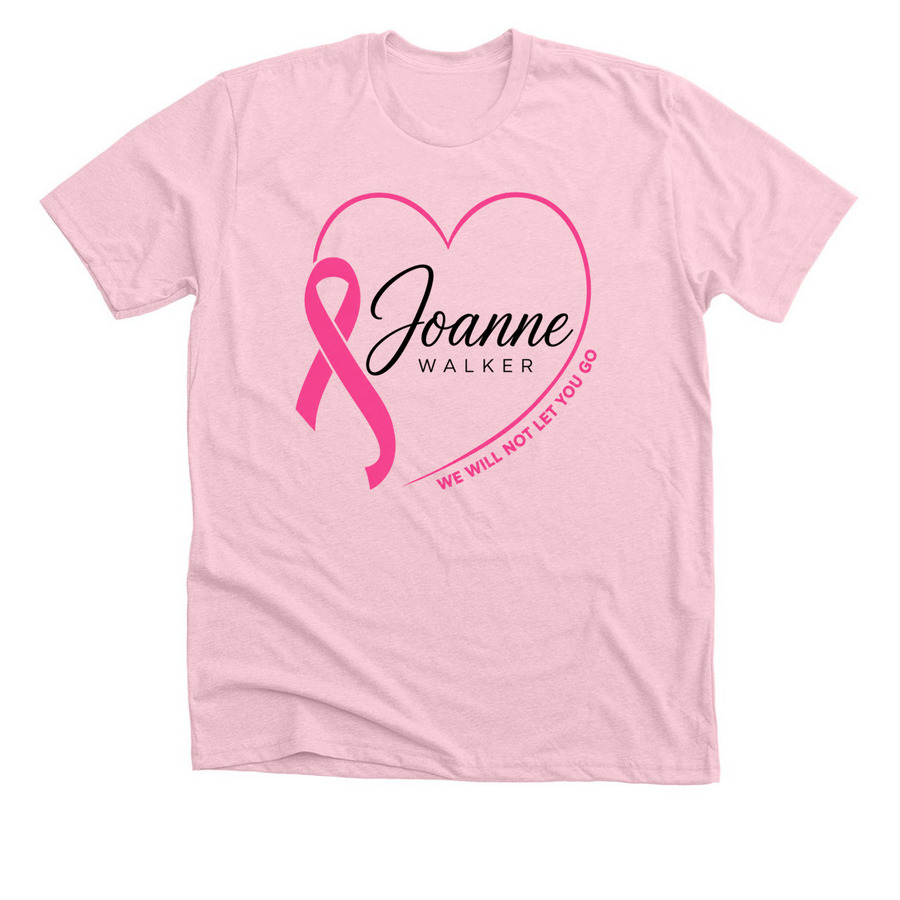 Joanne Walker, a Heather Pink Premium Unisex Tee