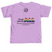 Grace Pride Shirt, a Neon Violet Comfort Colors Unisex Tee (back-view)