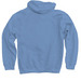 Classic Sweatshirt, a Carolina Blue Pullover Hoodie (back-view)